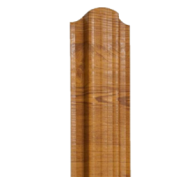 Евроштакетник П-образный, ширина 108 мм