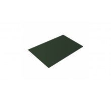 Плоский лист 0,5 Velur20 с пленкой RAL 6020 хромовая зелень
