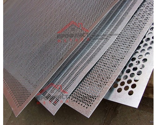 Перфорированный лист нержавеющий AISI 304 Rv 10,0-15,0 3x1000x2000мм