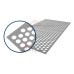 Перфорированный лист нержавеющий AISI 304 Rv 10,0-15,0 3x1000x2000мм