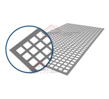 Перфорированный лист нержавеющий AISI 304 Qg 10,0-15,0 3x1000x2000мм