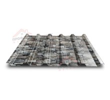 Профнастил МП35-0.5, Ширина-1035, ECOSTEEL Белый Камень
