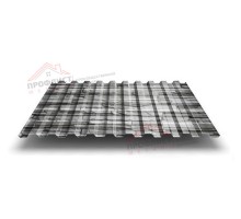 Профнастил C21-0.5, Ширина-1000, ECOSTEEL Белый Плитняк