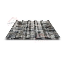 Профнастил С44-1000-0.5 ECOSTEEL БелыйКамень