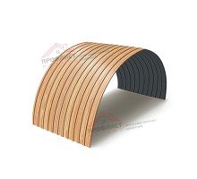 Профнастил С10ПГ-1160-0.5 ECOSTEEL Лиственница
