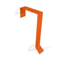 Планка торцевая фальц 60х97 0,5 Quarzit с пленкой