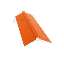 Планка конька плоского 150х40х150 0,45 Drap