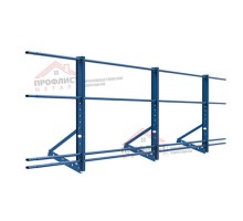 Ограждение кровли на фальц ХК-1200 L=3000мм+ФС (труба 40х20)
