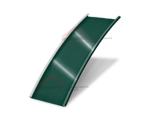 Продольно-гнутый фальц гладкий 550-0,5 Quarzit lite RAL 6005 Продольно-гнутый фальц гладкий 550-0,5 Quarzit lite RAL 6005