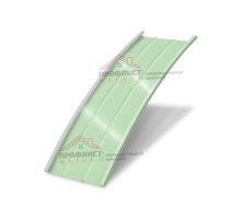 Продольно-гнутый фальц профилированный 550-0,5 Полиэстер RAL 6019