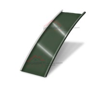 Продольно-гнутый фальц гладкий 550-0,5 GreenCoat Pural Matt RR 11