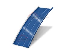Продольно-гнутый фальц профилированный 550-0,5 Satin RAL 5005
