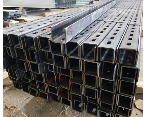 Профиль монтажный П-образный К235 60x32x2500, толщина 2,5 мм, из нержавеющей стали