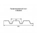 Профнастил Н60 с нестандартной шириной 0,60 м толщина 0,6 оцинкованный