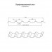 Профнастил окрашенный С44 1000-0,7 цена за пог. м.