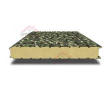 Сэндвич-панели для холодильных камер с пенополиизоциануратом, ширина 1200 мм, толщина 100 мм, 0.5/0.5, Экостил (Ecosteel)