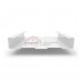 Сэндвич-профиль начальный акустический СПНА-100х595, RAL 9003, 1,0 мм