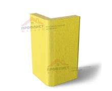 Вертикальная угловая сэндвич панель с пенополиизоциануратом, ширина 1200 мм, толщина 20 мм, 0.5/0.5 Полиэстер