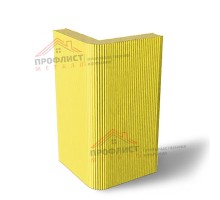 Вертикальная угловая сэндвич панель с пенополиизоциануратом, ширина 1200 мм, толщина 20 мм, 0.5/0.5 Полиэстер