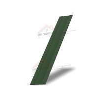 Крепежная планка жалюзи Milan,Tokyo 0,5 Velur RAL 6020 хромовая зелень