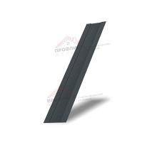 Крепежная планка жалюзи Milan,Tokyo 0,5 Satin с пленкой RAL 7016 антрацитово-серый
