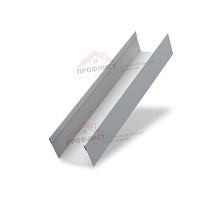Крышка 65х40 жалюзи Milan,Tokyo 0,5 GreenCoat Pural BT, matt RAL 7040 серое окно