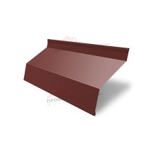 Ламель жалюзи Milan 0,45 PE с пленкой RAL 3009 оксидно-красный