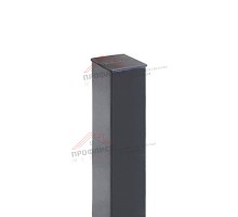 Столб 62х55х1,4х2500 RAL 7024