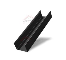 Стойка жалюзи Milan,Tokyo 0,5 GreenCoat Pural BT, matt RR 33 черный