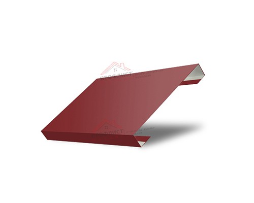 Ламель лицевая 150 жалюзи Texas 0,5 Rooftop Matte RAL 3011 коричнево-красный
