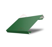 Ламель лицевая 150 жалюзи Texas 0,45 PE с пленкой RAL 6002 лиственно-зеленый