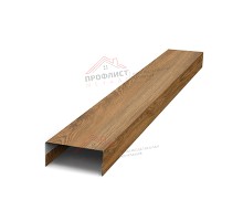 Крепежная планка нижняя Texas 0,45 Print Premium Antique Wood