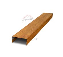Крепежная планка нижняя Texas 0,45 Print Premium Golden Wood