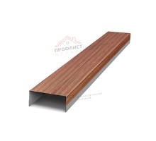 Крепежная планка верхняя Texas 0,45 Print Elite Honey Wood