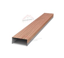 Крепежная планка верхняя Texas 0,45 Print Elite White Wood