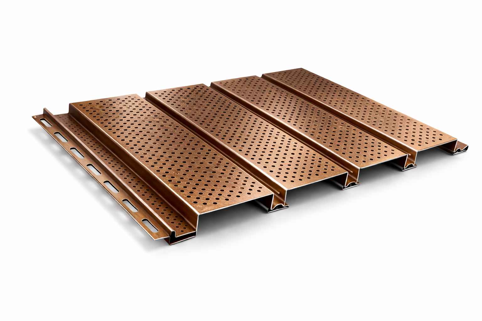 Металлические софиты с полной перфорацией