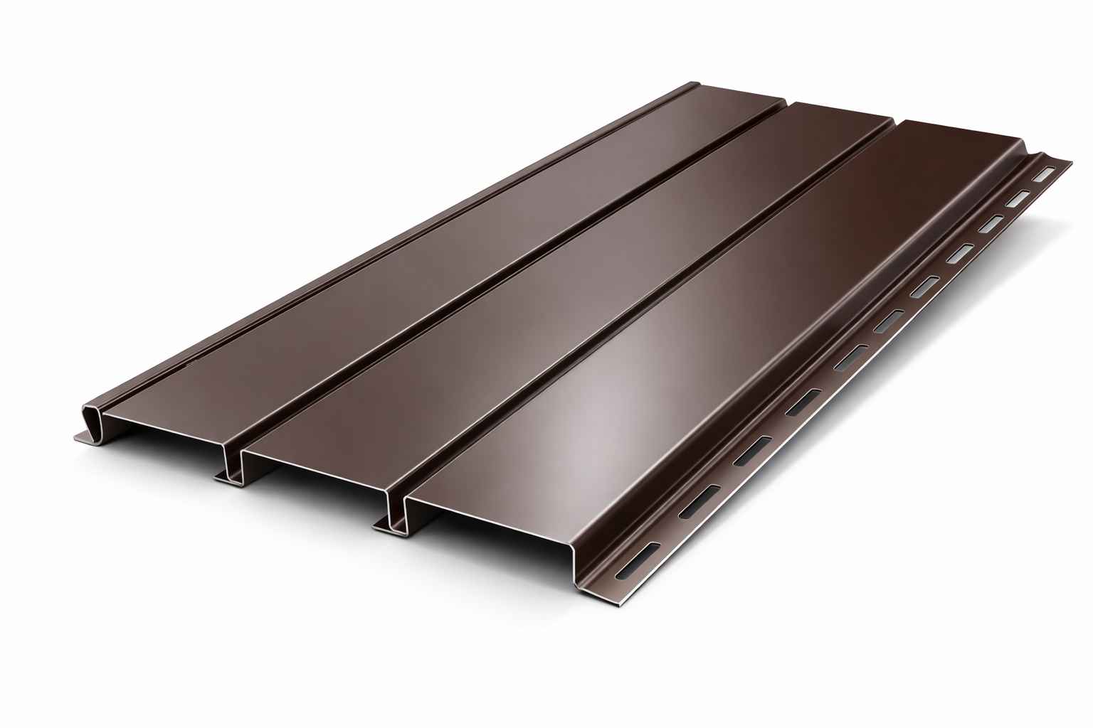 Металлические софиты без перфорации