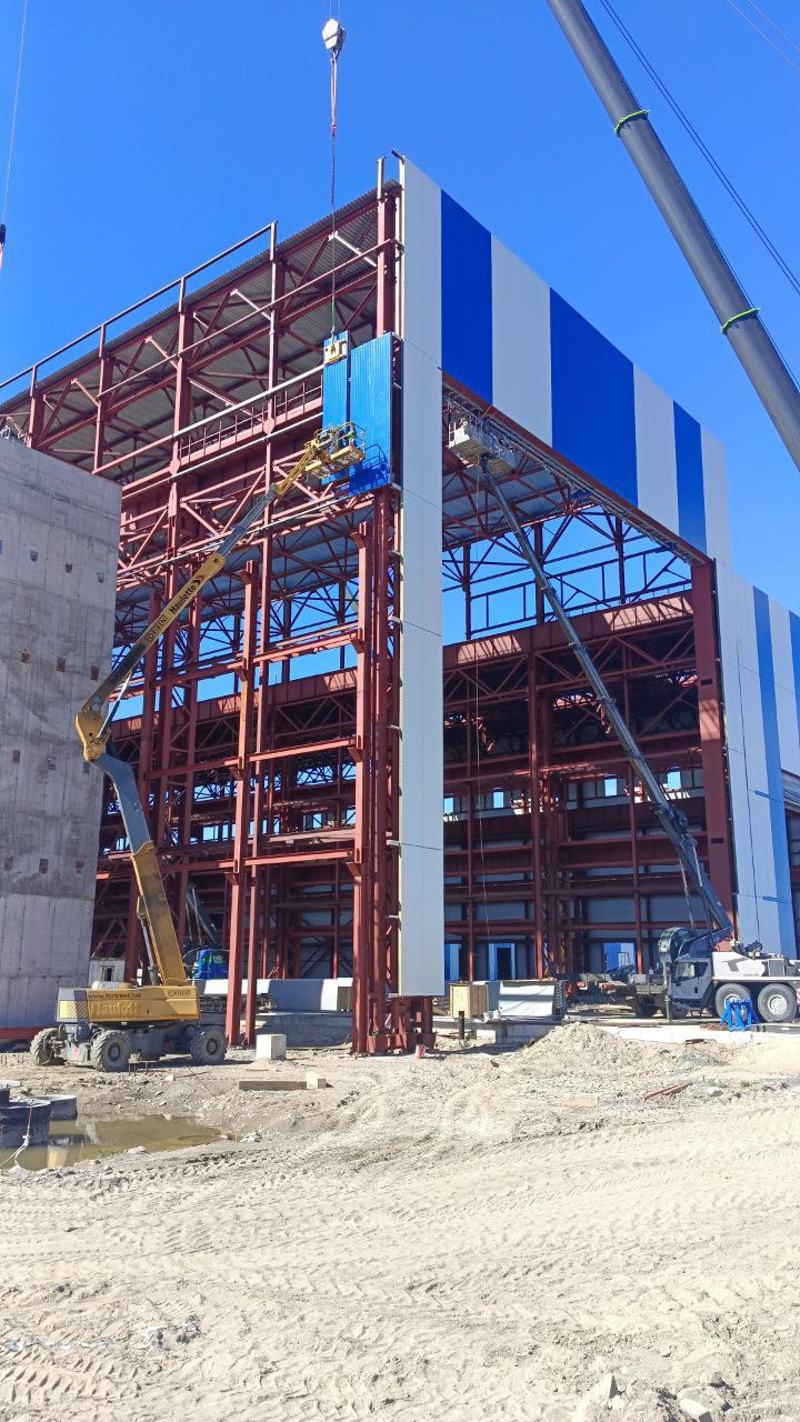 Готовый промышленный ангар