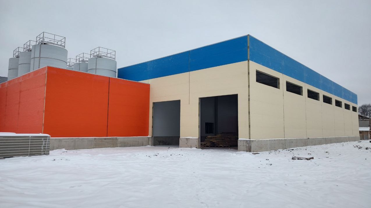 Ангар из металлоконструкций