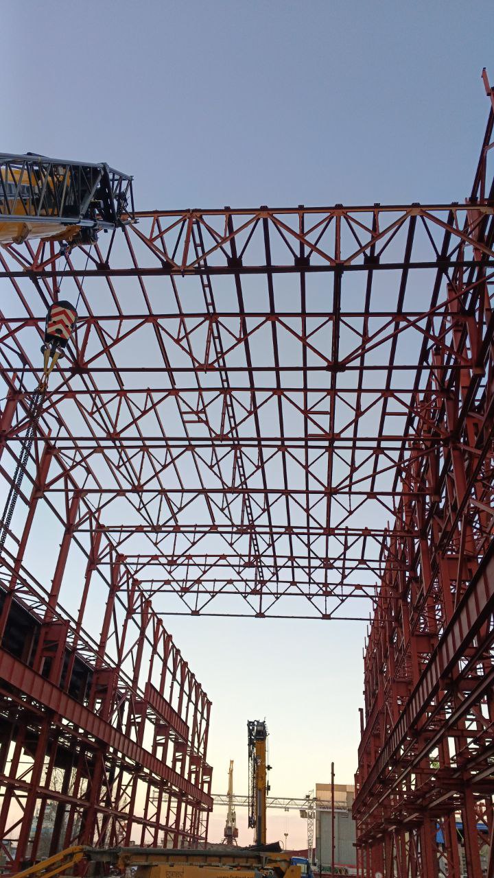 Монтаж сэндвич-панелей