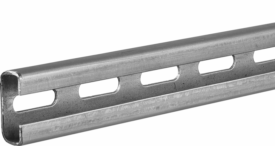 С-профиль перфорированный на складе/объекте