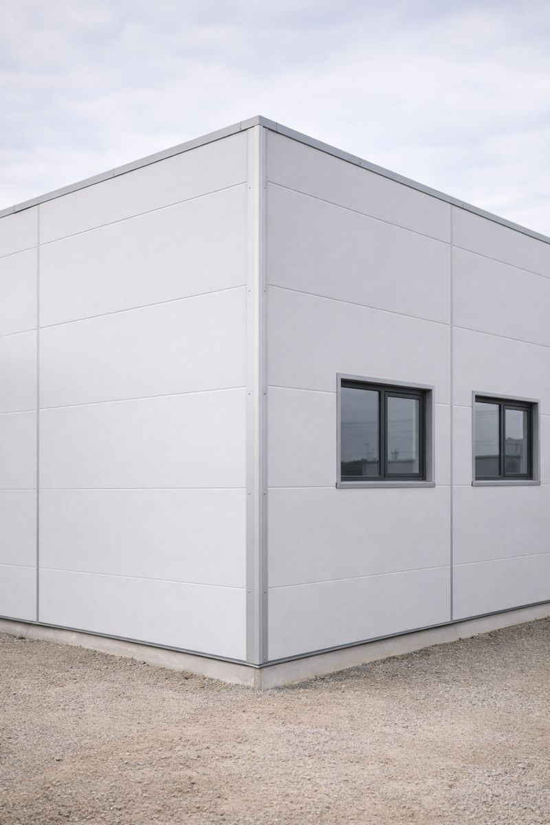 Фото: разгрузка и правильное складирование панелей на объекте