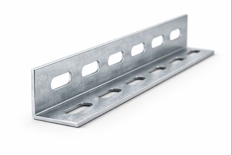 L-профиль перфорированный — вид перфорации и кромки