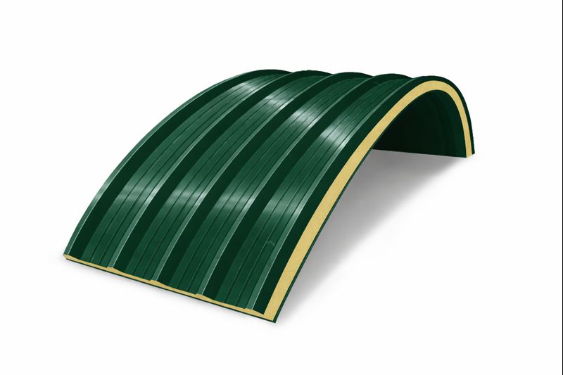 Арочные сэндвич-панели ППУ — общий вид (заглушка, замените на своё фото)