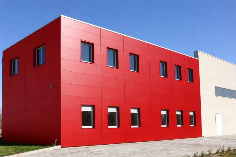 Разрез: металл — ППУ — металл