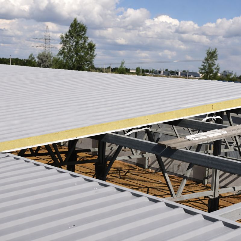 Пример применения: стеновое ограждение склада/цеха