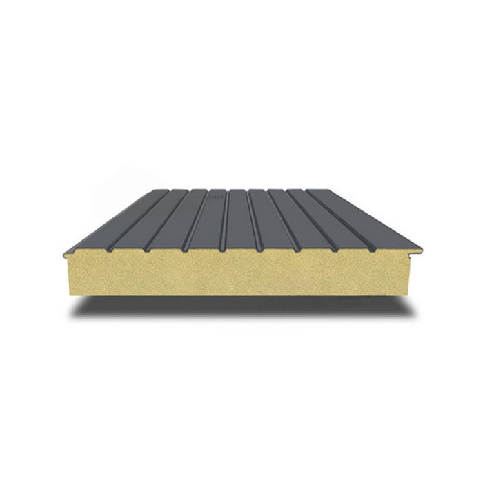 Сэндвич-панели без замков из минеральной ваты — пример конструкции