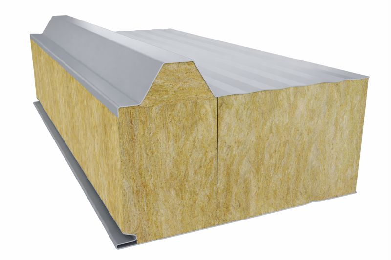 Стеновые панели без замков с минватой — пример поставки/укладки