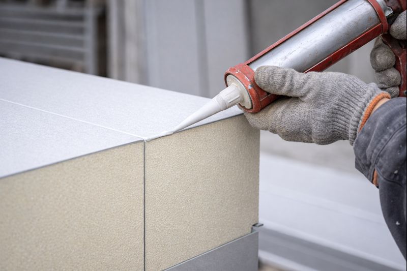 Фото для статьи: упаковка и маркировка партии PIR-панелей перед отгрузкой