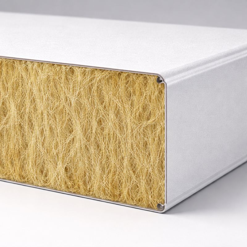 Заглушка изображения — замените на фото гладких сэндвич-панелей